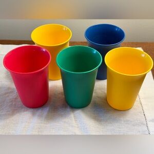 Tupperware Bell Tumblers Set 5
